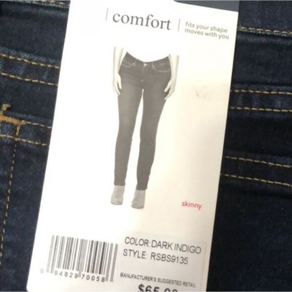 Rafaella Sportswear Weekend Women's Blue Slimming Jeans - Picture 15 of 15